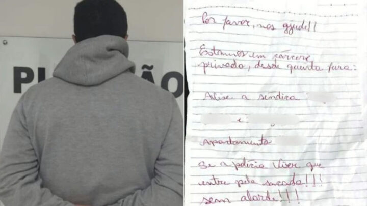 “Quero pedir socorro”: bilhetes jogados da sacada denunciam crime em apartamento