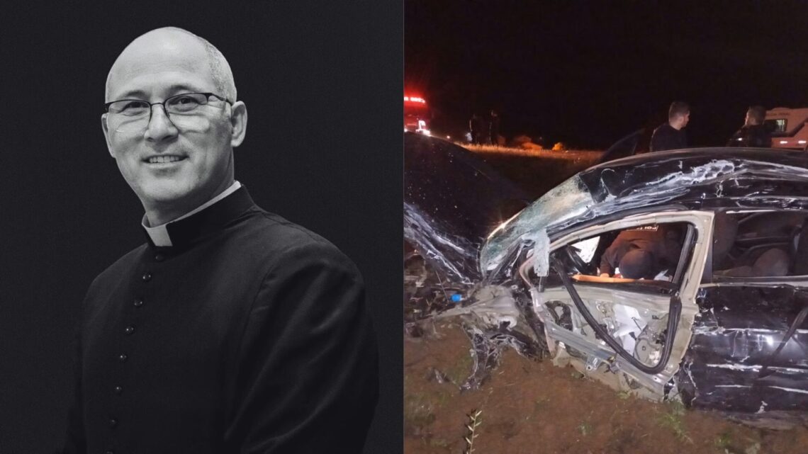 Padre de SC morre em grave acidente na BR-280 na véspera do aniversário