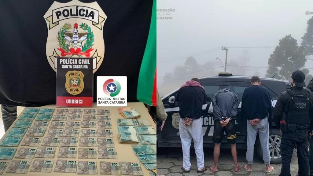Polícia desarticula quadrilha de furtos e roubos em Urubici
