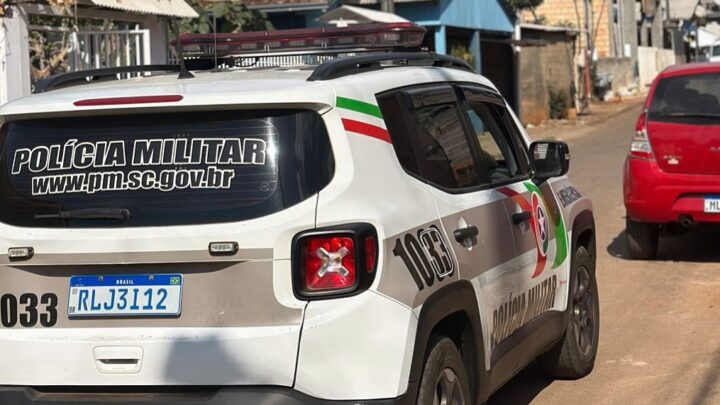 Policial Militar salva mulher engasgada durante patrulhamento em Santa Terezinha em Xaxim