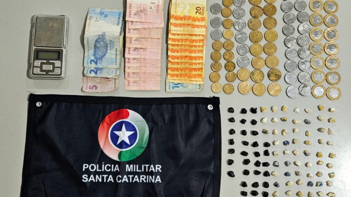 Polícia Militar de Fraiburgo apreende drogas no bairro Nossa Senhora Aparecida