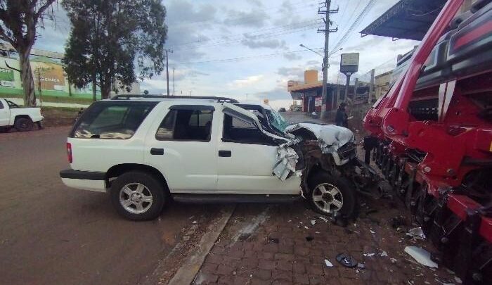 Motorista embriagado causa acidente e é preso pela Polícia Militar em Campos Novos