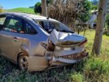Colisão entre carros na BR-282 deixa jovem ferida em Maravilha