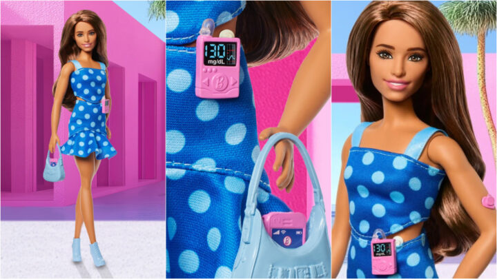 Mattel lança primeira Barbie com diabetes tipo 1
