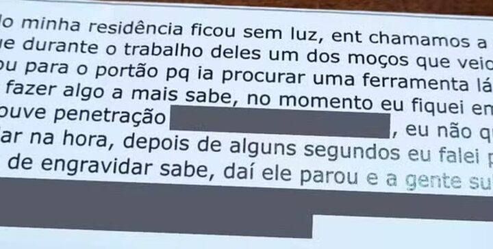Mulher fica sem luz, aciona empresa de energia e é estuprada por funcionário terceirizado