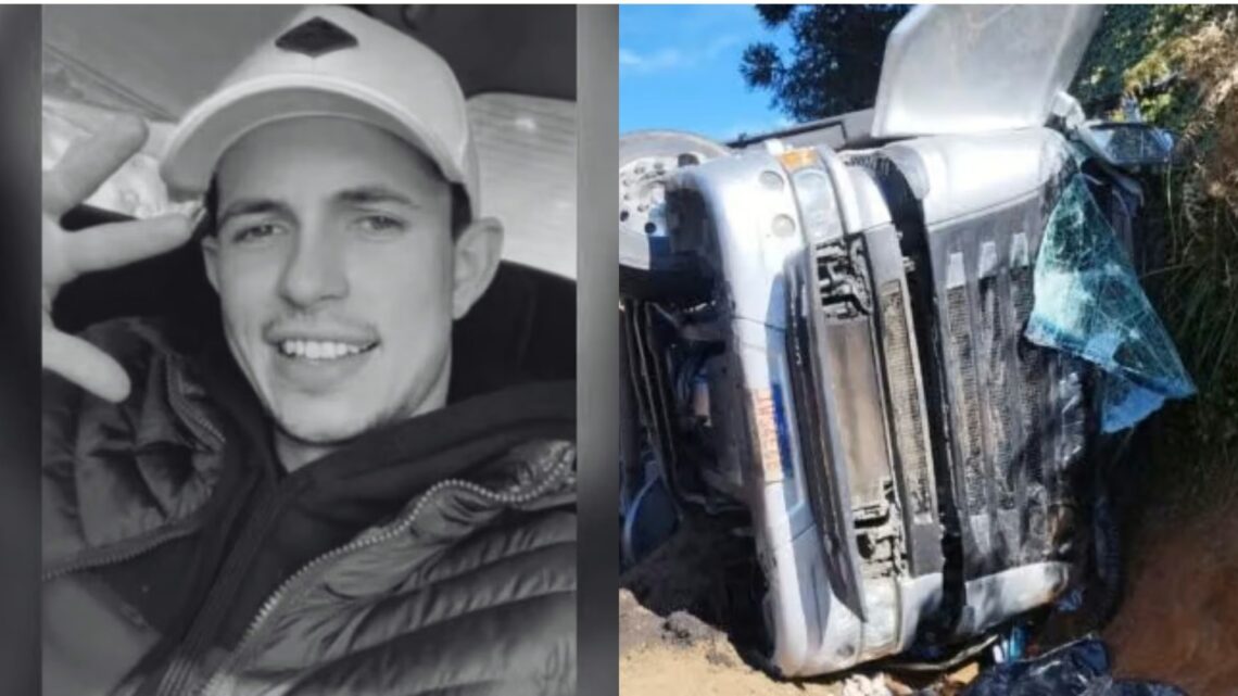 Pai e filhos morrem em grave acidente de caminhão na ERS-122