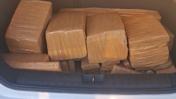 Mulher é presa com mais de 200 kg de maconha no Norte de SC