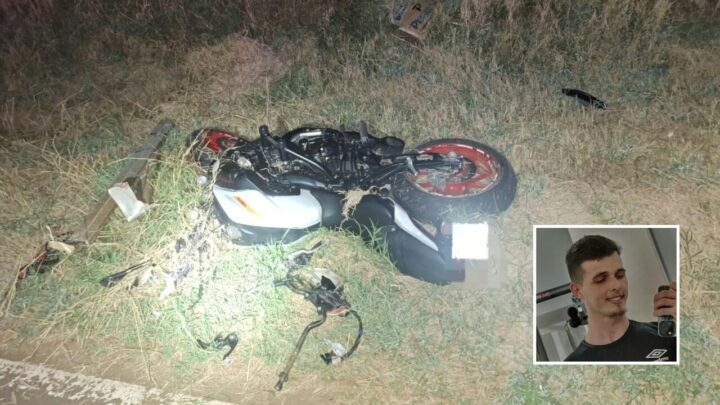 Jovem de 20 anos morre em colisão entre moto e caminhão na SC-470
