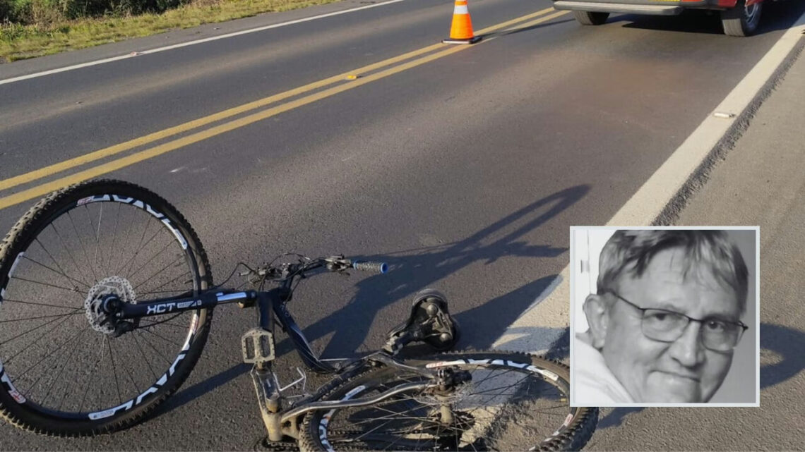 Ciclista morre após colisão com caminhão na BR-280 em SC