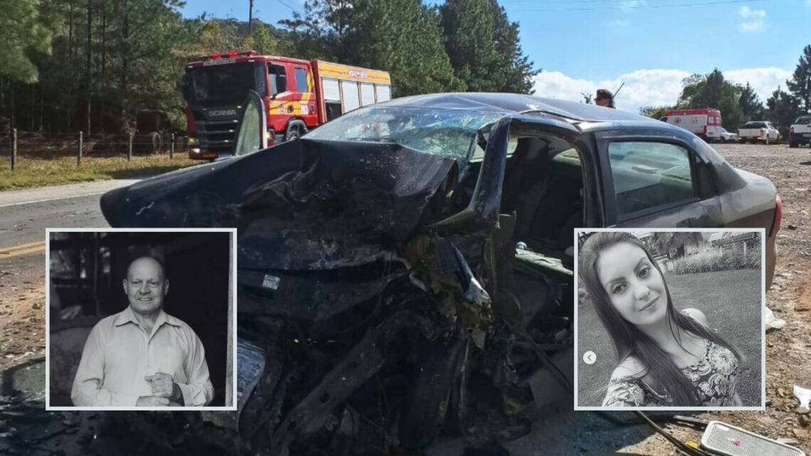 Colisão deixa dois mortos na BR-280 em SC