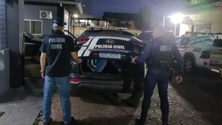Condenado a 12 anos por estupro de vulnerável é preso no Oeste de SC