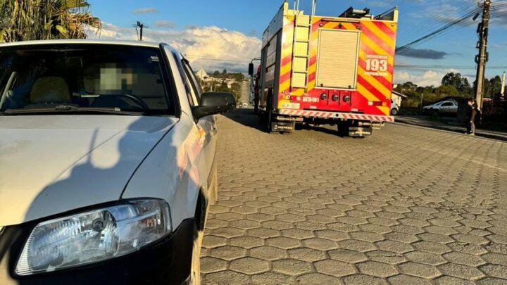 Criança de 8 anos é atingida por carro enquanto andava de bicicleta em SC