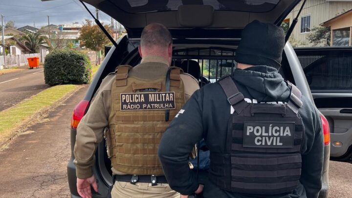 Polícia Civil e Polícia Militar prendem suspeito de colocar fogo na casa da ex-mulher em Palma Sola