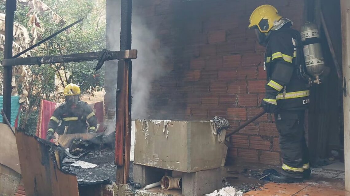 Incêndio suspeito atinge casa após briga entre moradores de SC
