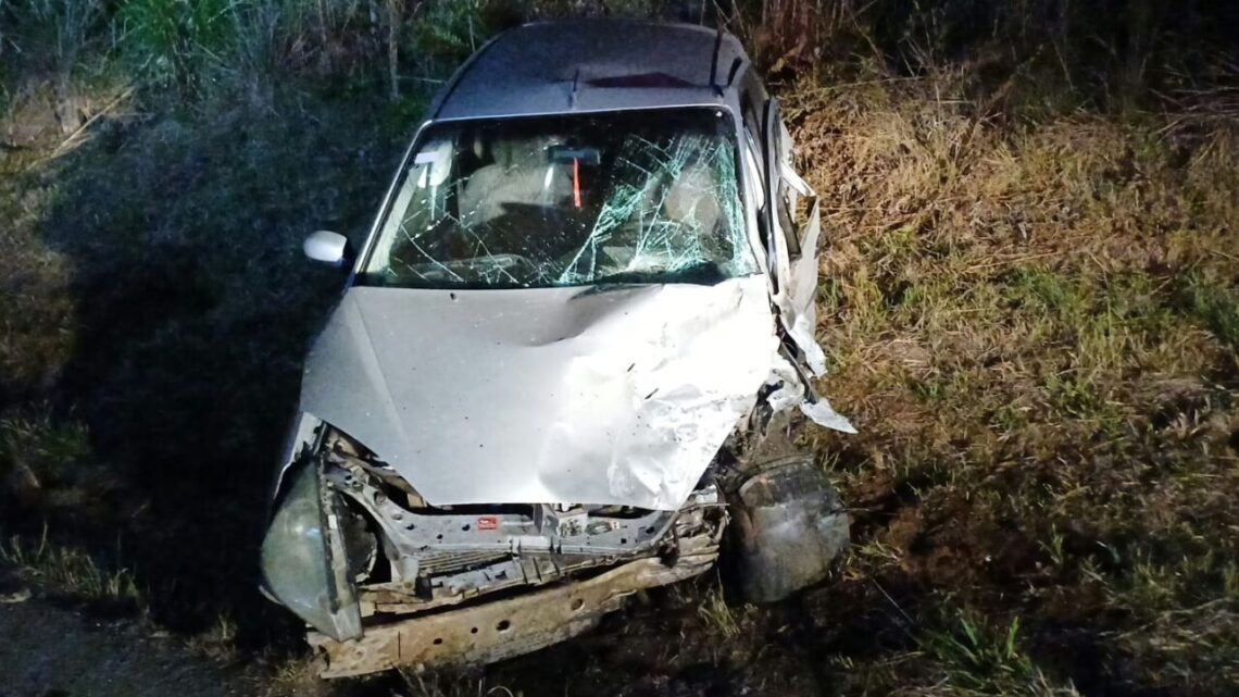 Acidente grave deixa um morto e três feridos na BR-282 em Bom Retiro