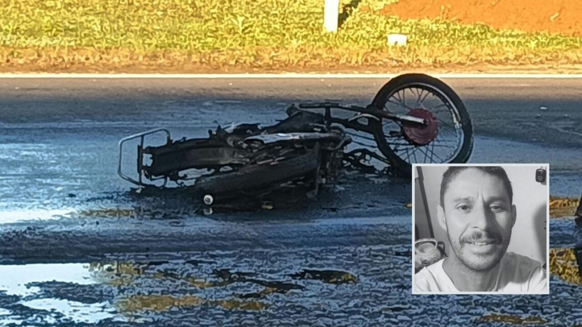 Grave acidente mata motociclista na SC-477 em Meleiro Grave acidente mata motociclista na SC-477 em Meleiro