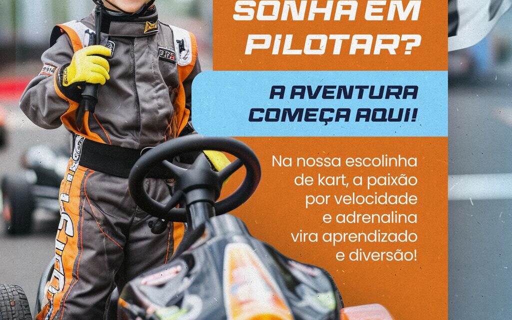 Acelerando Sonhos: Chapecó lança escolinha gratuita de kart para jovens Acelerando Sonhos: Chapecó lança escolinha gratuita de kart para jovens