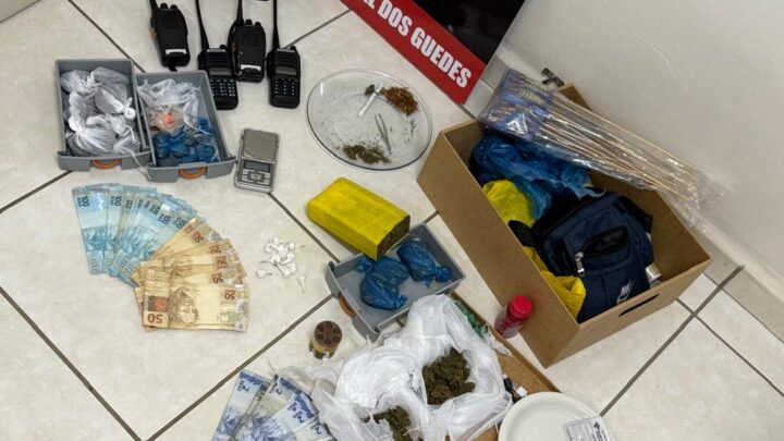Polícia Civil de Faxinal dos Guedes prende jovem por tráfico de drogas