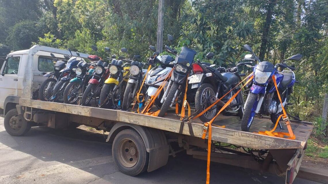 Guarda Municipal de Chapecó realiza operação de trânsito e remove 16 veículos Guarda Municipal de Chapecó realiza operação de trânsito e remove 16 veículos