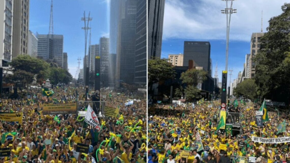 Manifestações pró-Bolsonaro mobilizam milhares de apoiadores em várias capitais brasileiras