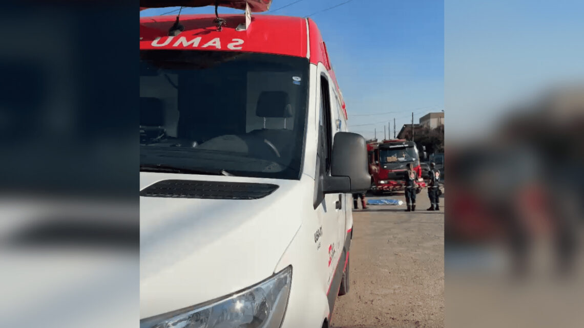 Idosa morre atropelada por caminhão em rua da Serra de SC