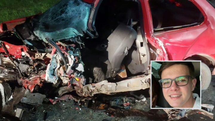 “Descanse em paz, meu anjo”: identificado jovem morto em acidente na SC-350
