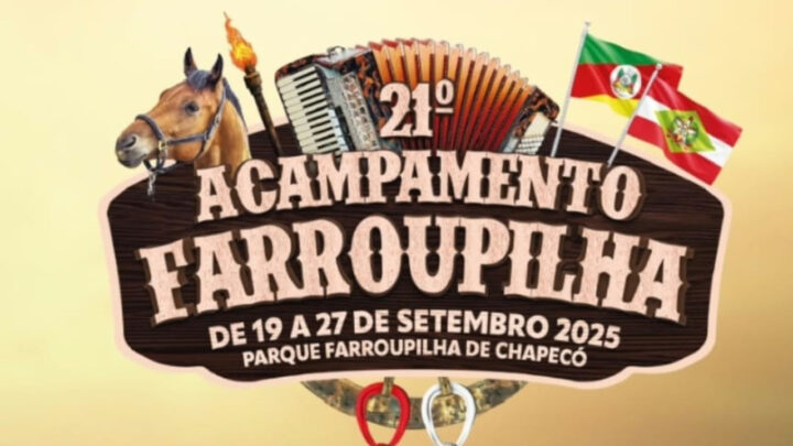 Começa hoje o 21º Acampamento Farroupilha de Chapecó