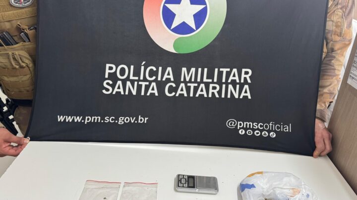 Polícia Militar prende três pessoas por tráfico de drogas em Xanxerê
