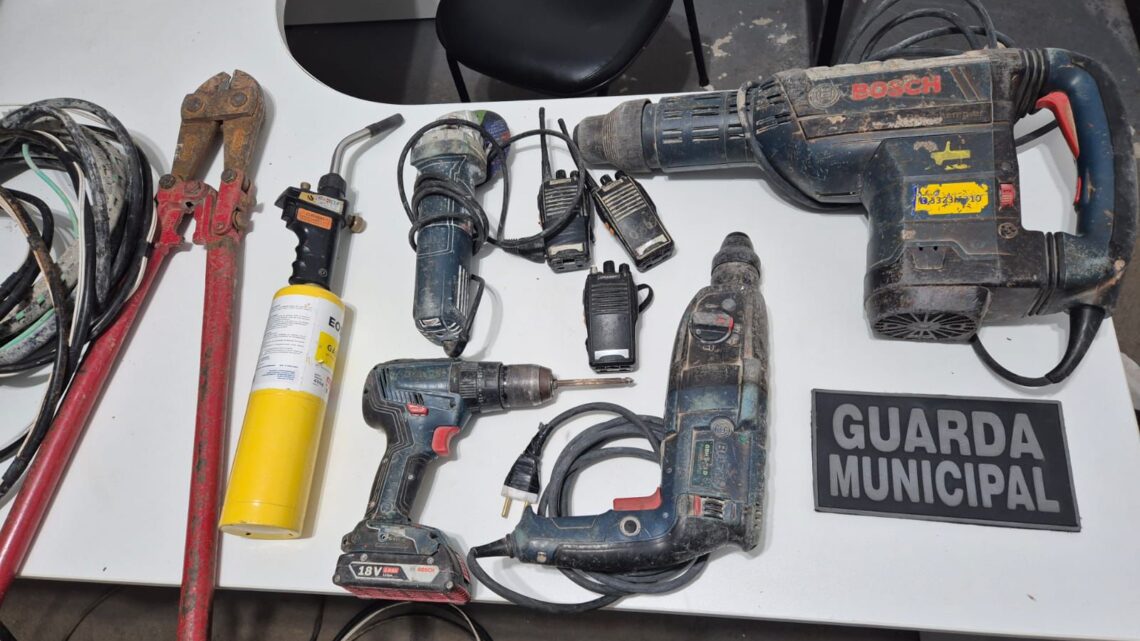 Homem é preso pela Guarda Municipal após furto em obra em Chapecó