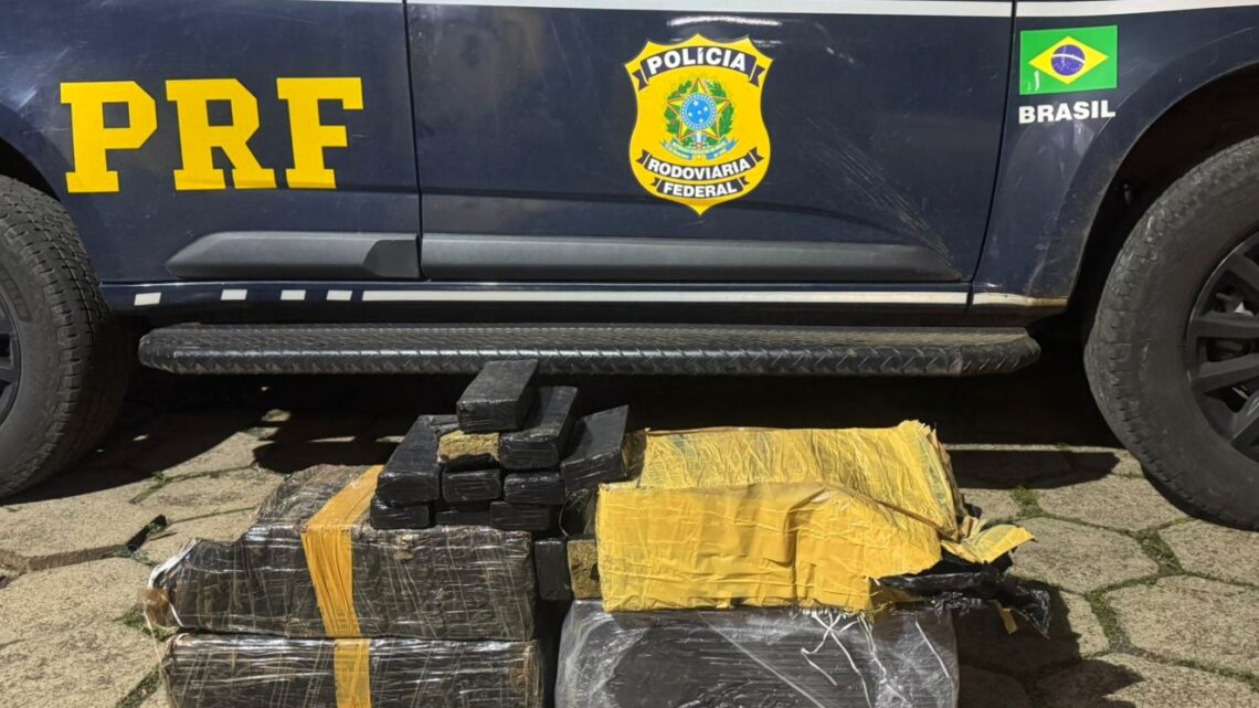 Casal é preso com 60 quilos de maconha em Chapecó