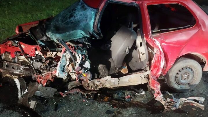 Jovem morre e três ficam feridos em acidente na SC-350