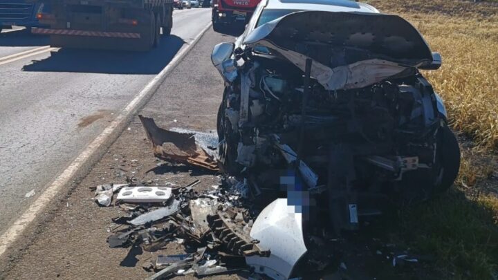 Motorista morre e quatro pessoas ficam feridas após grave acidente em SC