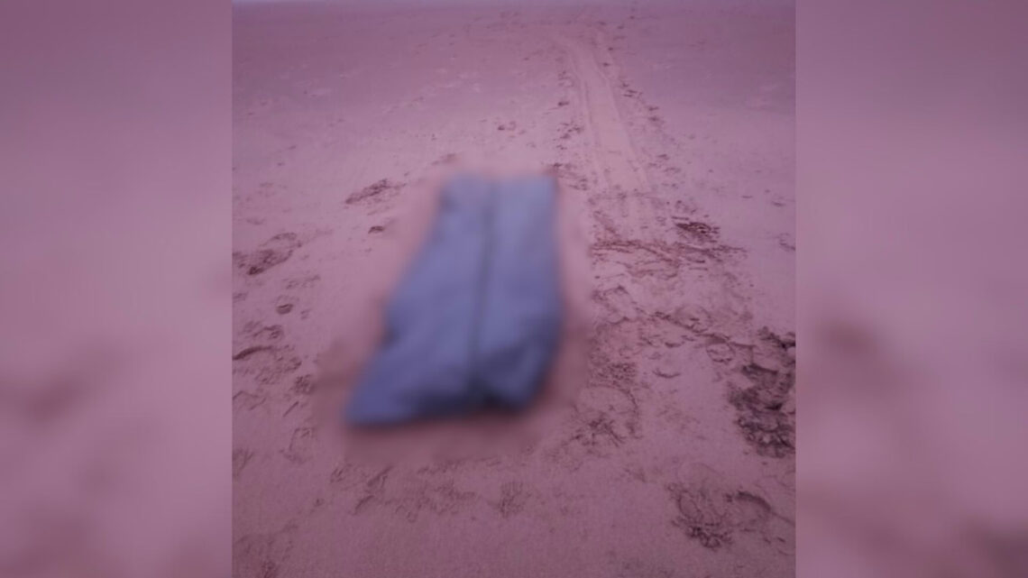 Corpo é encontrado em faixa de areia no Litoral de SC