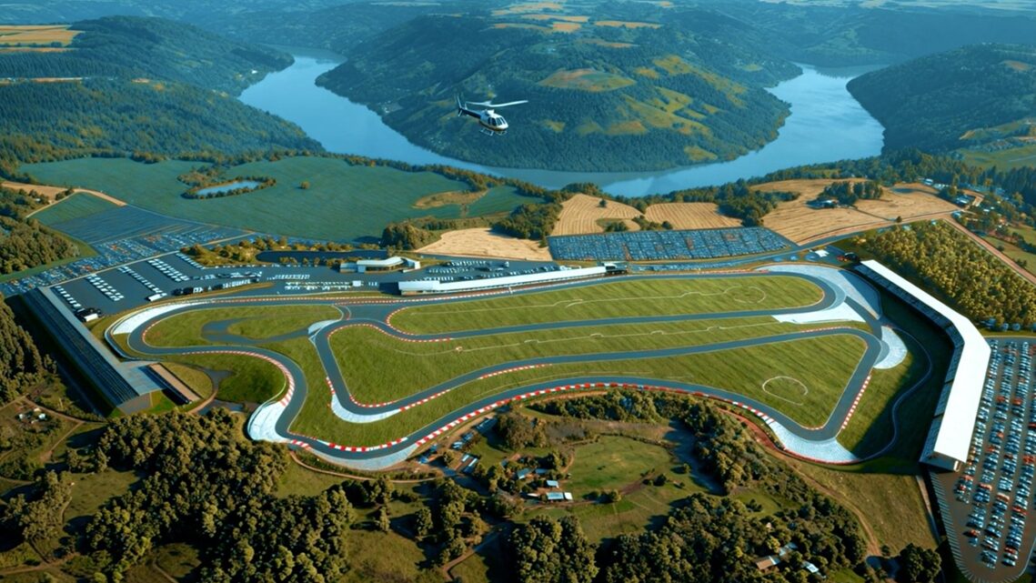 Sócios do Automóvel Clube e imprensa conhecem detalhes das obras do Autódromo de Chapecó