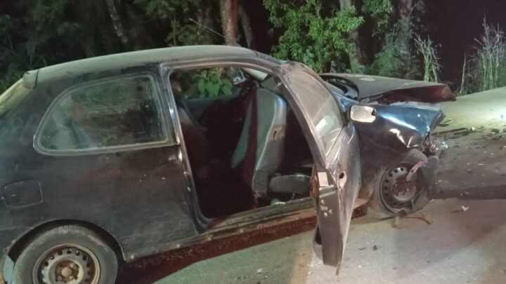Acidente entre três veículos mata uma pessoa e deixa seis feridos em São Lourenço do Oeste