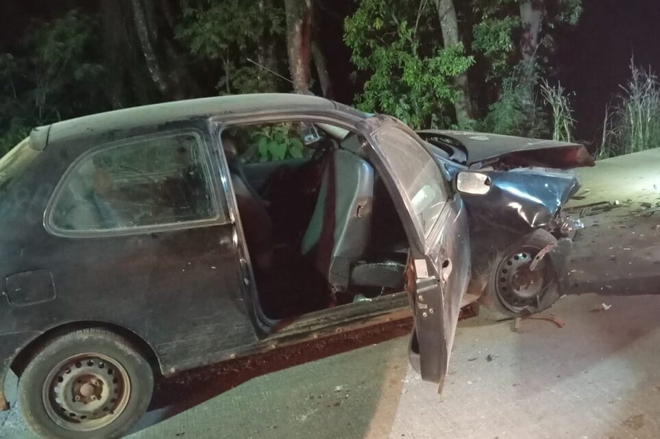 Acidente entre três veículos mata uma pessoa e deixa seis feridos em São Lourenço do Oeste Acidente entre três veículos mata uma pessoa e deixa seis feridos em São Lourenço do Oeste