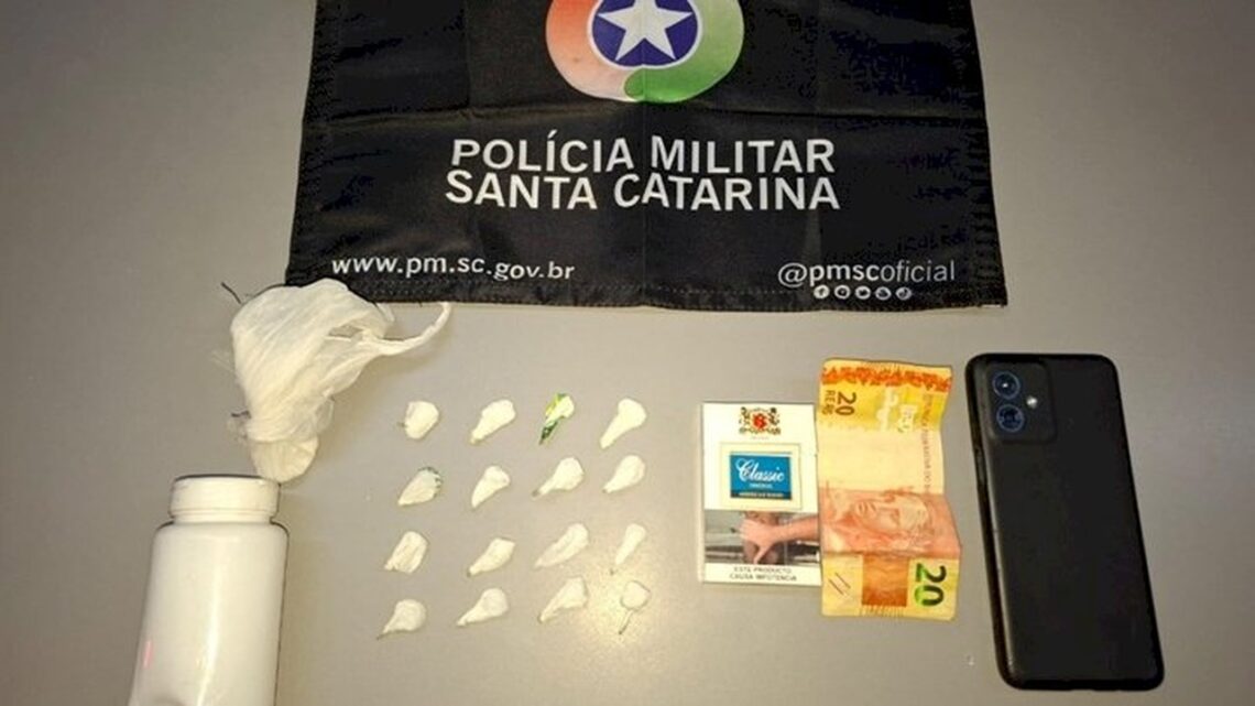 Homem é preso por tráfico de drogas em Galvão Homem é preso por tráfico de drogas em Galvão