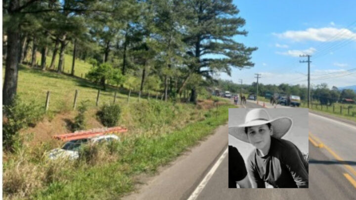 Identificado adolescente de 13 anos que morreu atropelado em SC