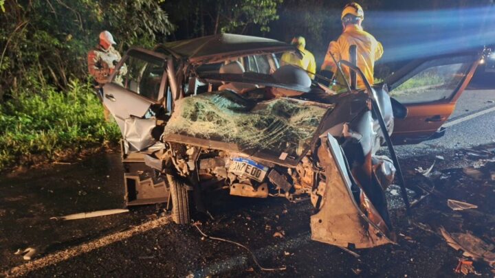 Dirigindo na contramão, motorista morre em acidente em pequena cidade de SC