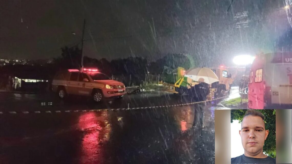 Motociclista morre ao ser atingido por caminhão de coleta de lixo em Chapecó SC Motociclista morre ao ser atingido por caminhão de coleta de lixo em Chapecó SC