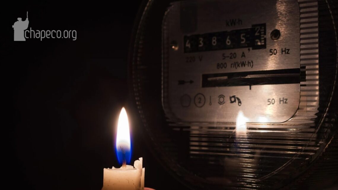 Santa Catarina sofre com apagão de energia elétrica