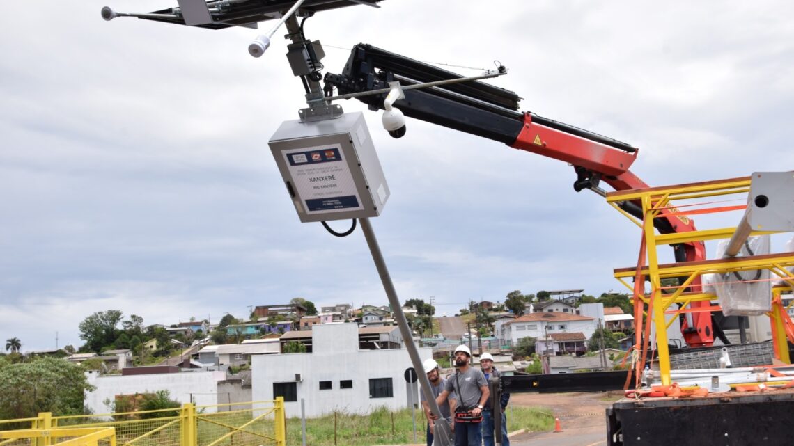 Xanxerê recebe estação hidrometeorológica para monitoramento e prevenção de desastres naturais Xanxerê recebe estação hidrometeorológica para monitoramento e prevenção de desastres naturais