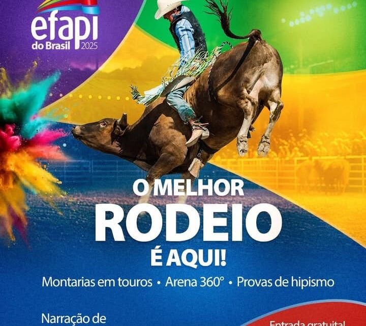 Rodeio da Efapi do Brasil promete emoção, grandes nomes e R$ 30 mil em premiações Rodeio da Efapi do Brasil promete emoção, grandes nomes e R$ 30 mil em premiações