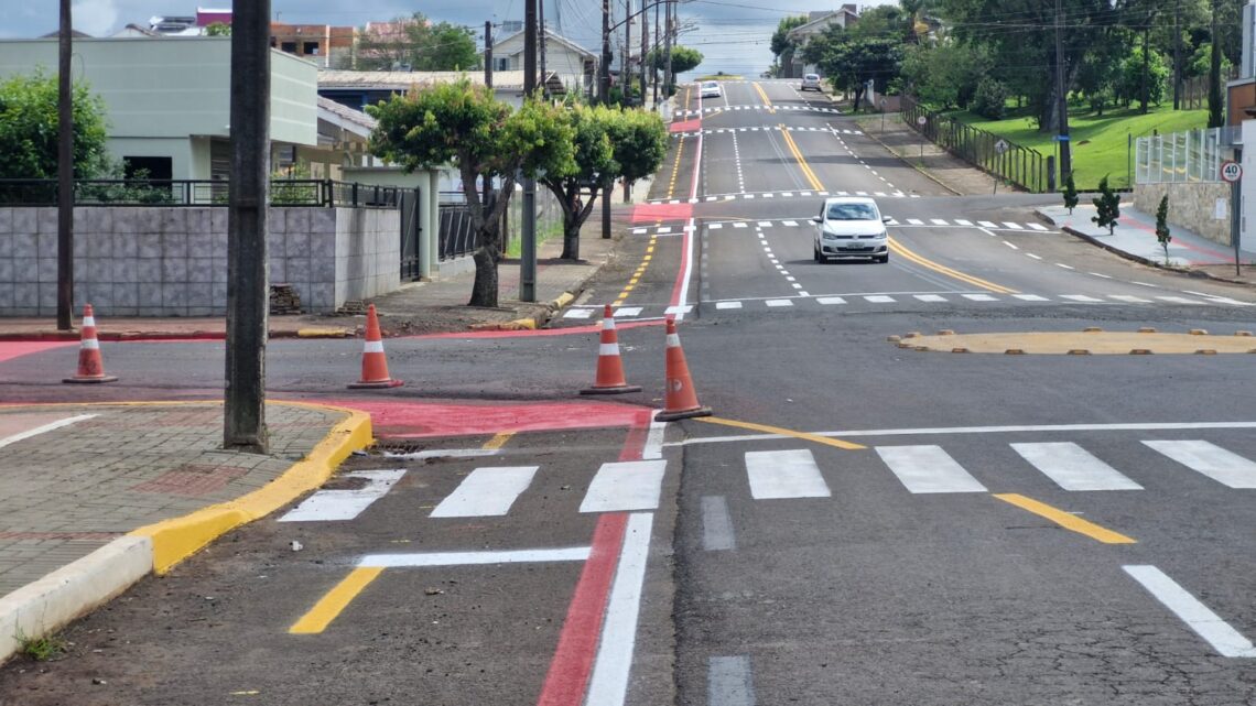 Prefeitura de Xanxerê investe em novos trechos de ciclovias para melhorar mobilidade urbana Prefeitura de Xanxerê investe em novos trechos de ciclovias para melhorar mobilidade urbana