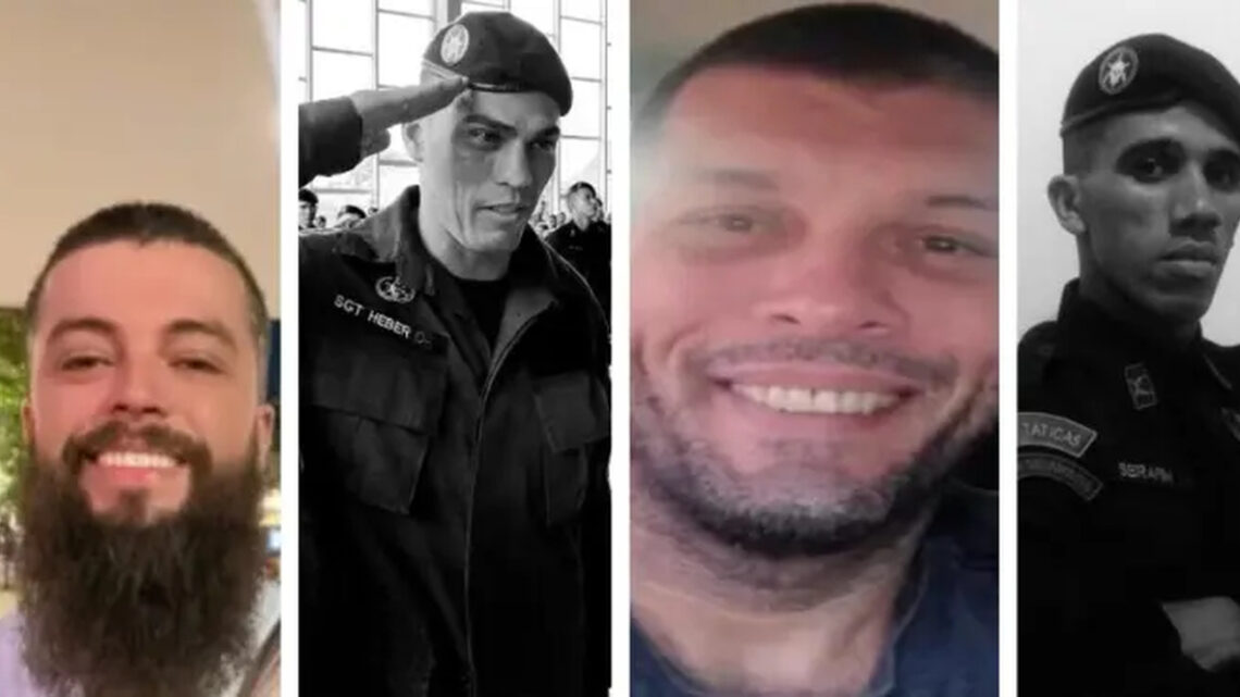 Quem são os 4 policiais que morreram durante operação no Rio Quem são os 4 policiais que morreram durante operação no Rio