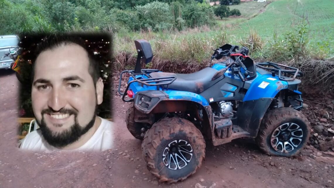 Homem morre após capotamento de quadriciclo no interior de Quilombo Homem morre após capotamento de quadriciclo no interior de Quilombo