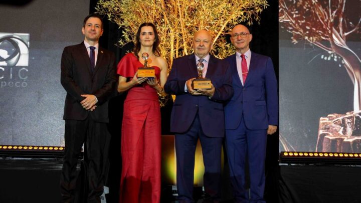 Chapecó elege empresária e empresário do ano em evento da Acic