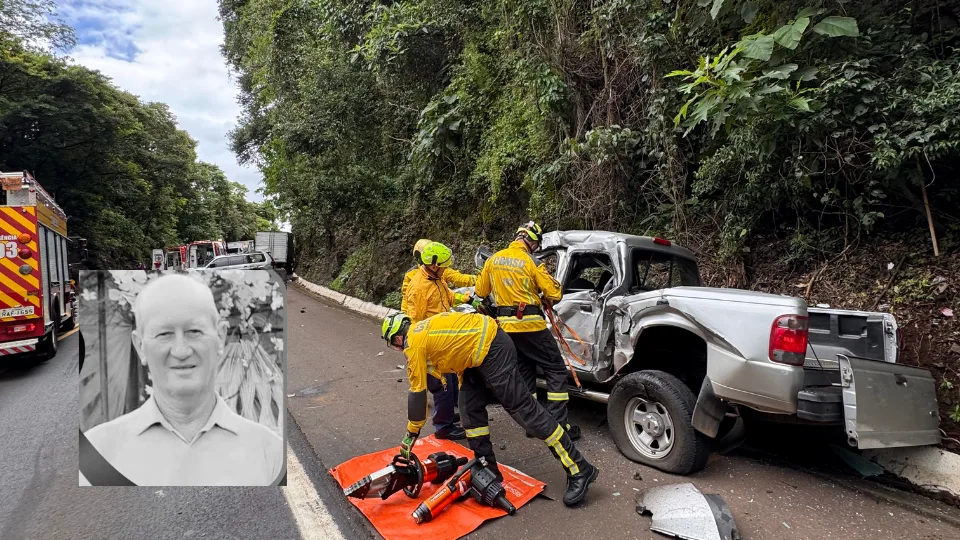 Quem era o homem que morreu em acidente com oito veículos na BR-282 em SC; ‘para sempre vamos te amar’