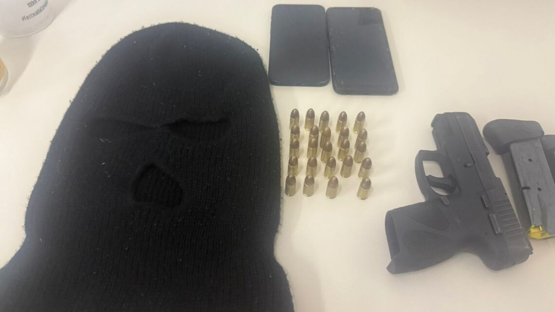 Polícia Militar de Seara prende 4 masculinos armados que iriam cometer assalto em estabelecimento