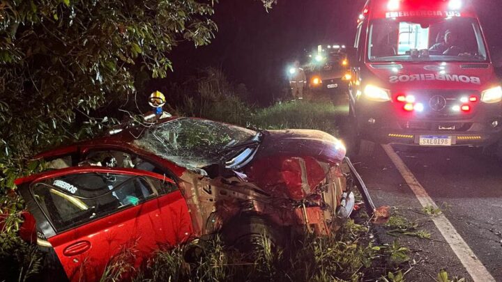 Acidente com capotamento deixa uma vítima fatal na PR-158 em Vitorino